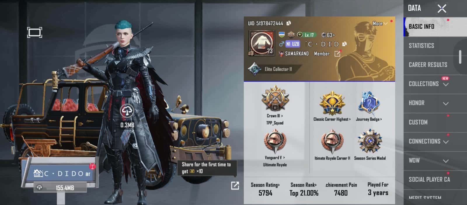 LEVEL 78 COLLECTION | SILVANUS X-SUIT (MAX LVL 7) + 7 CRATES | 11X ULTIMATES | 230 MYTHICS | 3X SPORTS CARS 🚗🔥