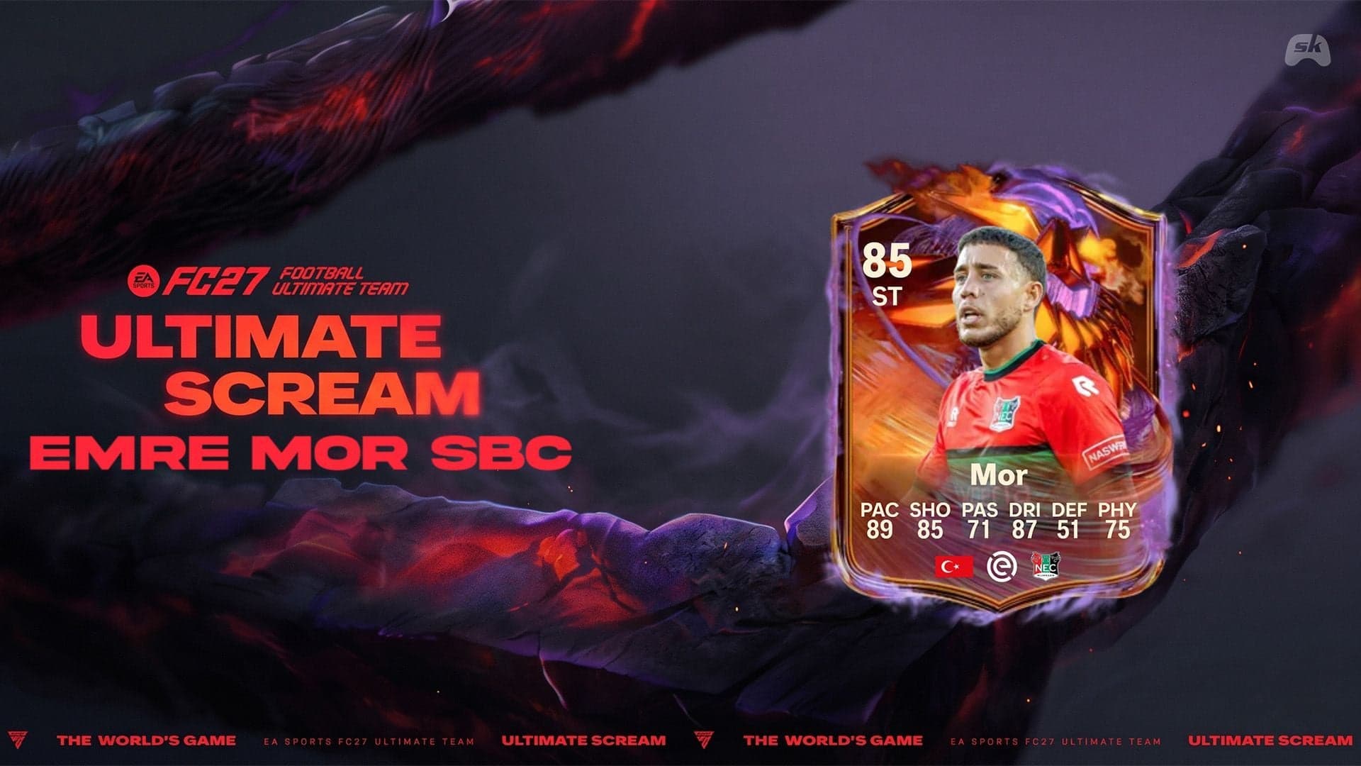 EA FC 27 Emre Mor Scream SBC Solution & Guide [Full Guide]