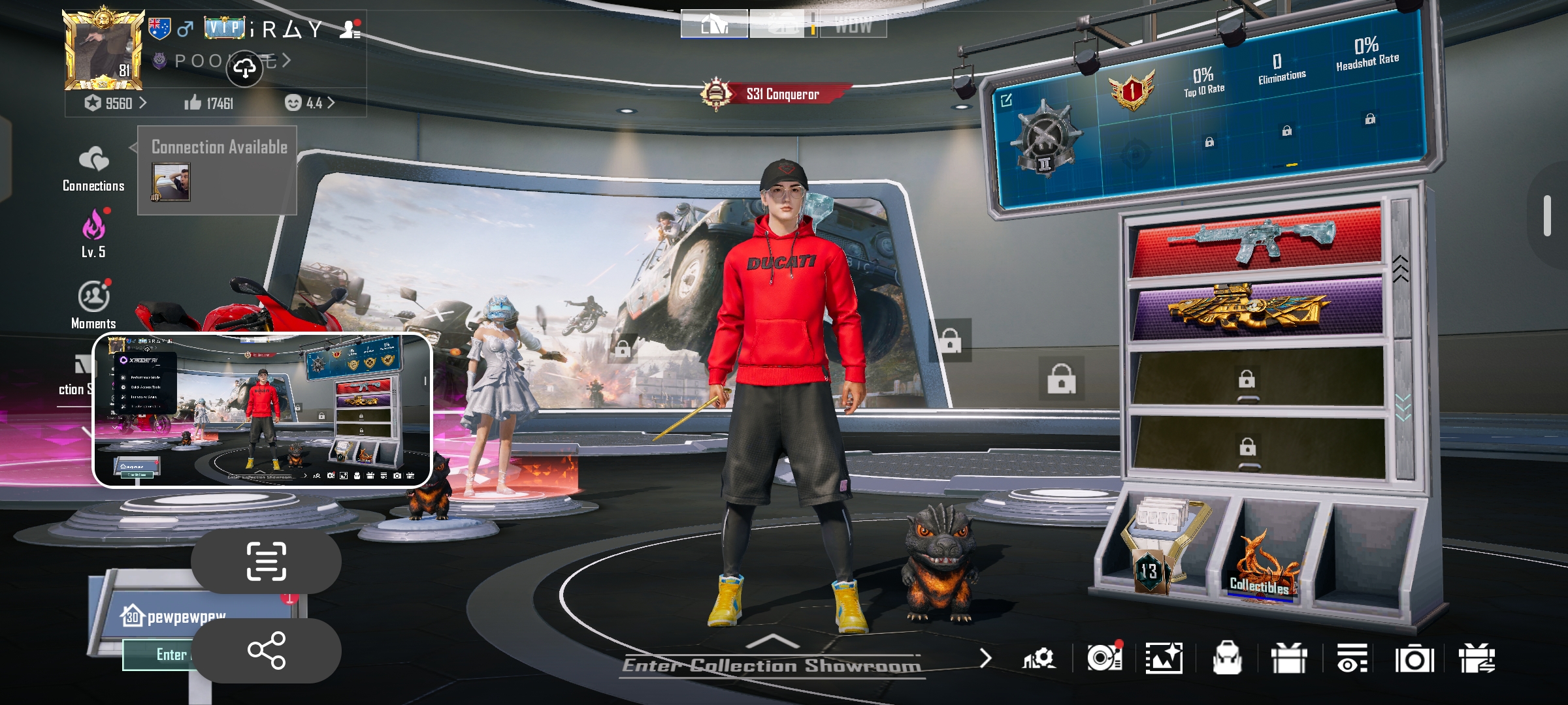 81 level 66 collection level glacier max