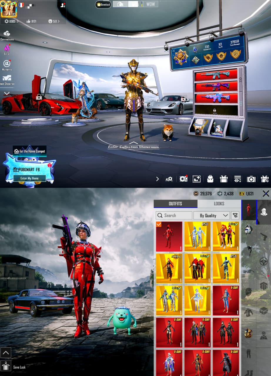🔥 LEVEL 73 COLLECTION | 4X X-SUITS (DRAVION LVL 4) | 52X LAB GUNS (3X MAX + 19 KILL MSGS) | 12X ULTIMATES | 3X SUPERCARS | WHITE MUMMY | S4 FACE