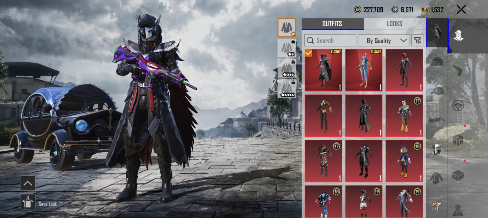 🔥 LEVEL 70 COLLECTION | BLOOD RAVEN X-SUIT | THE FOOL M416 (MAX) | NUMINOUS EMPEROR ULTIMATE 🔥