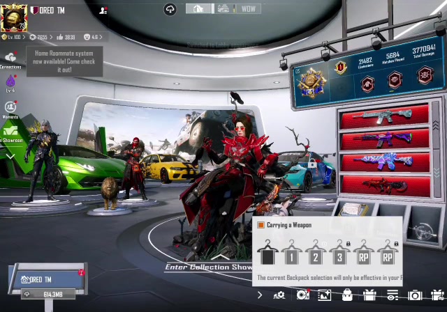 LEVEL 67.4 COLLECTION | 6★ BLOOD RAVEN X-SUIT | 59X LAB GUNS (TRIPLE MAX M4 | 20 KILL MSGS) | 8X ULTIMATES | LAMBORGHINI & DODGE GARAGE
