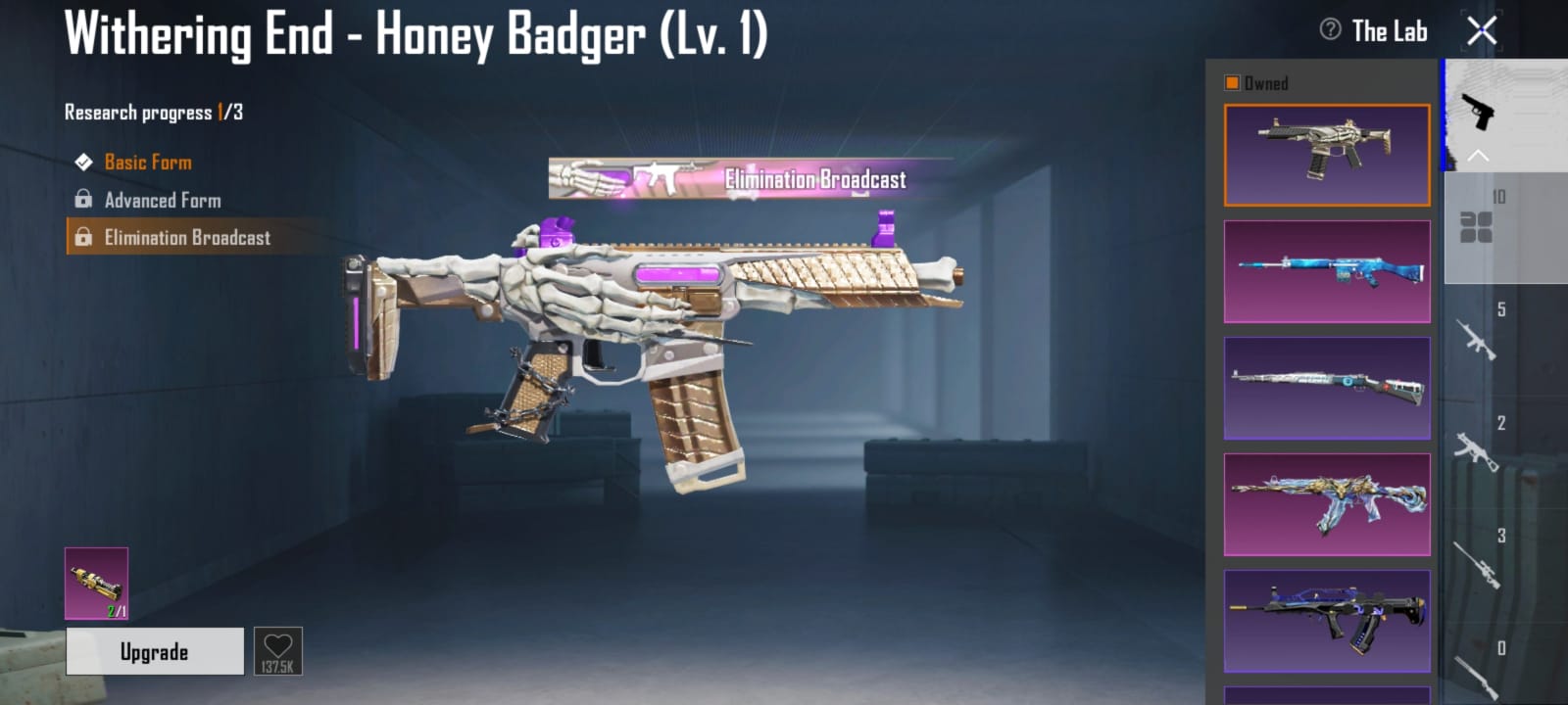 LEVEL 54 COLLECTION 🔥 5X LAB GUNS (COMMANDER AWM & M16A4 KILL MESSAGES) 🔫 14+ MYTHICS ✨ SINGLE MAIL