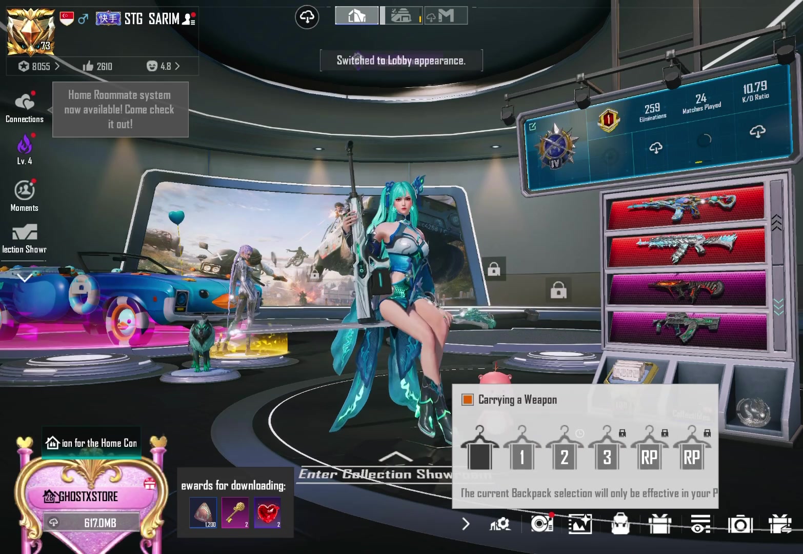 LEVEL 73 COLLECTION | GOLDEN PHARAOH X-SUIT (2-STAR) | 43X LAB GUNS (2 MAX + 6 KILL MSGS) | 10X ULTIMATES | S4 FACE, S5 PONY