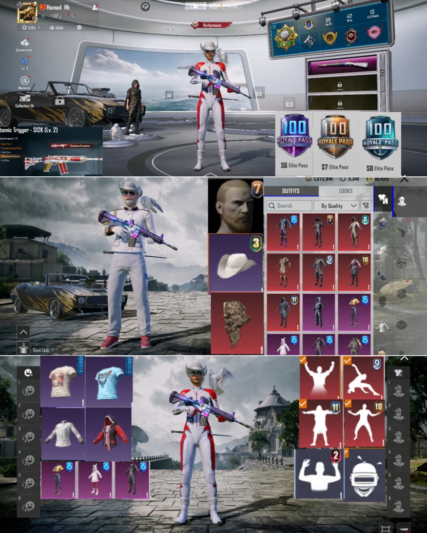LEVEL 39 COLLECTION | S3 OG ACCOUNT | S7 BEARD & S3 HAT | S6-S8 MAX | S8 LAUGH EMOTE & S12K LAB 🐐🔥