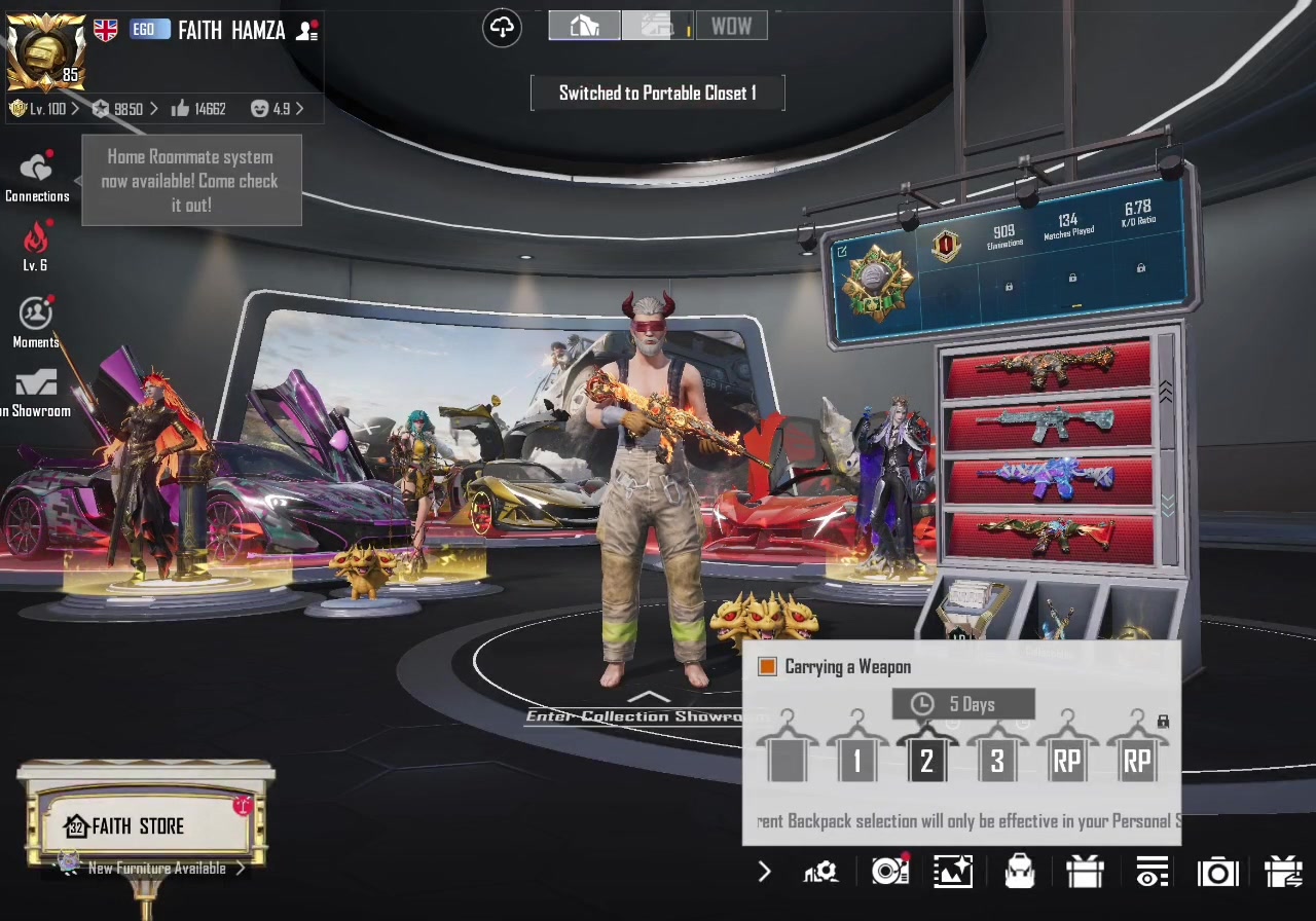 LEVEL 81.2 COLLECTION | 12X X-SUITS (PHARAOH 7-STAR) | 94X LAB GUNS (14X MAX) | 18X ULTIMATES | 11X SPORTS CARS (MCLAREN)