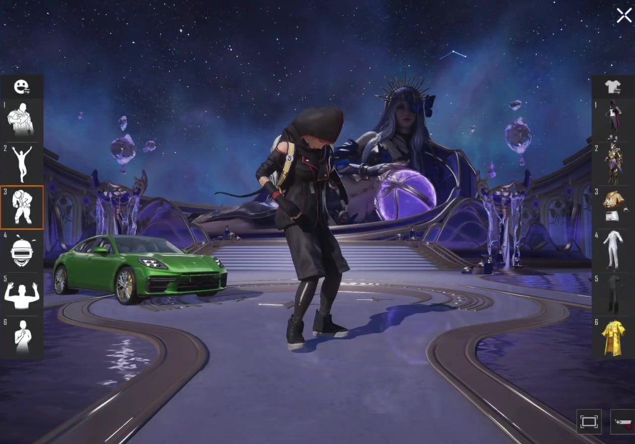 LEVEL 77 COLLECTION | PHARAOH X-SUIT (LVL 6) + 17X MAX GUNS | 3X PORSCHE CARS & 264X MYTHICS