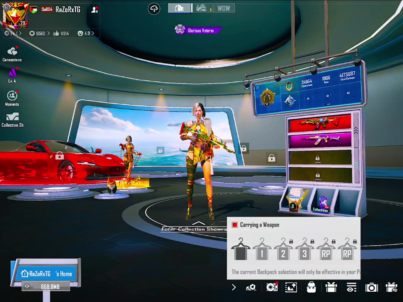 LEVEL 82 COLLECTION | 3X MAX X-SUITS | 104 LAB GUNS (35+ KILL MESSAGES) | 8X SPORTS CARS + 2X DROP CARS | S11 CONQUEROR
