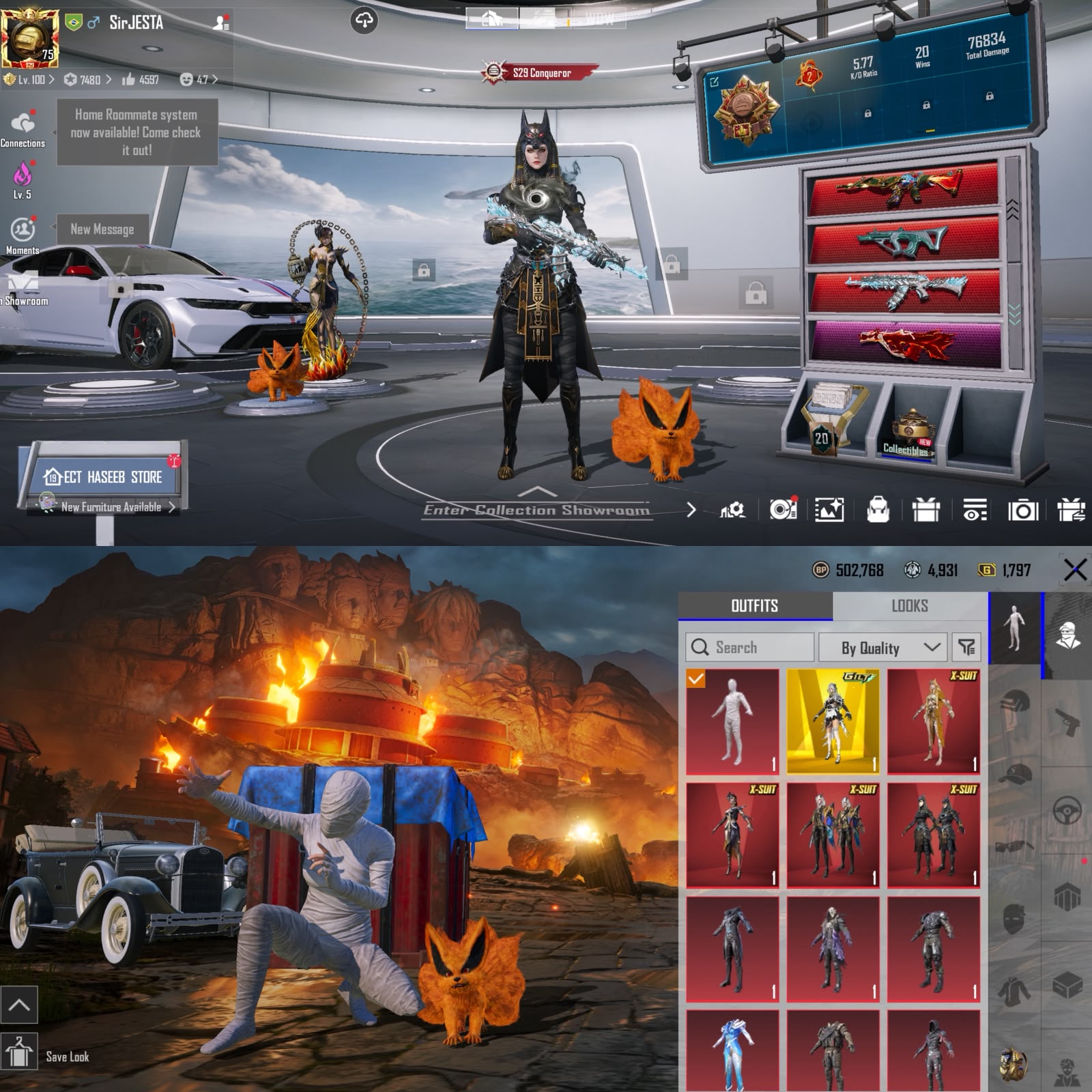 ELITE TIER COLLECTION | 2X X-SUITS | 53X LAB GUNS (3X MAX + TRIO M4) | 1X ULTIMATE | 2X SPORTS CARS 🚗🔥
