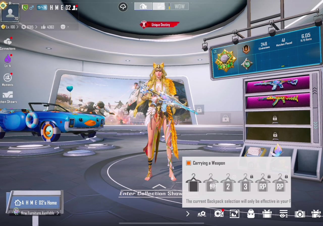 LEVEL 70 COLLECTION | 4-STAR PYRE DRUVAEN X-SUIT | 25X LAB GUNS (M416 TIDAL LVL 5 + AKM LVL 4 + 3X MAX) | 2X MYTHIC LOBBIES 🔥