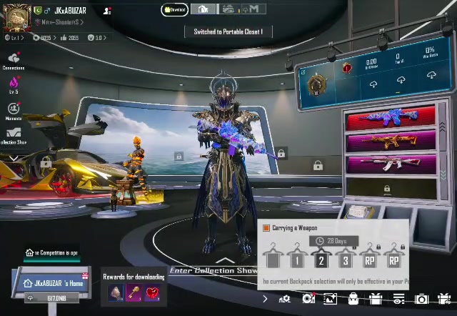 🔥 61 COLLECTION • 7X X-SUITS (5★ PHARAOH) • 35X LAB GUNS (M4 NETHER MAX + 10 KILL MSGS) • APOLLO SUPERCAR • YELLOW & INFERNO MUMMY 🔥