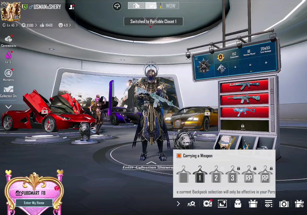 🔥 74.4 COLLECTION LVL | 7X X-SUITS (POSEIDON LVL 5) | 53X LAB GUNS (TRIO GLACIER MAX + 17 KILL MSGS) | 7X ULTIMATES | 4X SPORTS CARS | S5 PONY & BEARD 🔥
